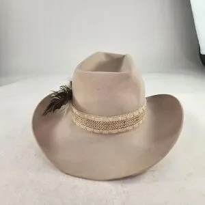Stetson | Accessories | Stetson Beige Cowboy Hat With  display picture 3